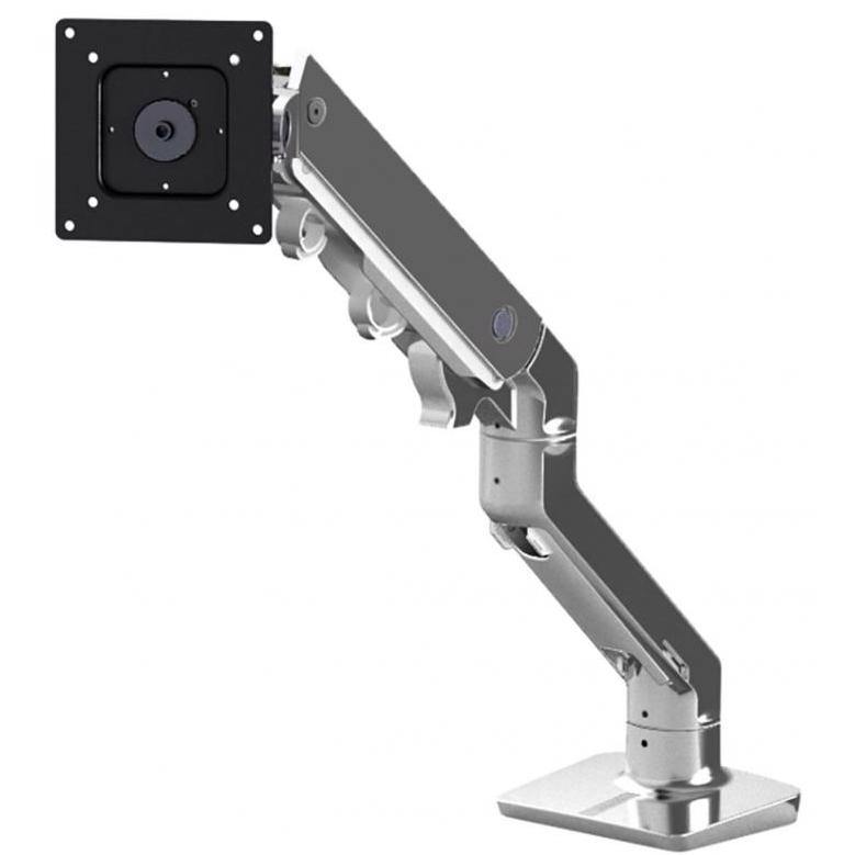 A large main feature product image of Ergotron HX Desk Monitor Arm - Polished Aluminium