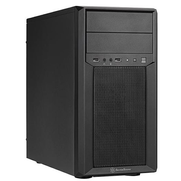 SilverStone FARA 313 Micro Tower Case - Black | PLE Computers