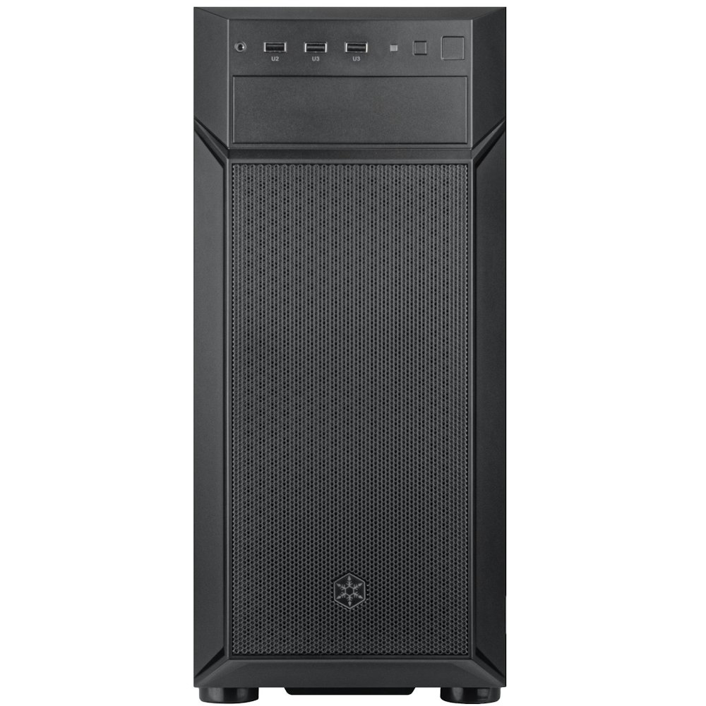 A large main feature product image of SilverStone FARA 513 Mid Tower Case - Black