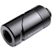 A product image of Bykski Granzon GD-SK G1/4 Male to Female 0-90 Degree Elbow Fitting - Black