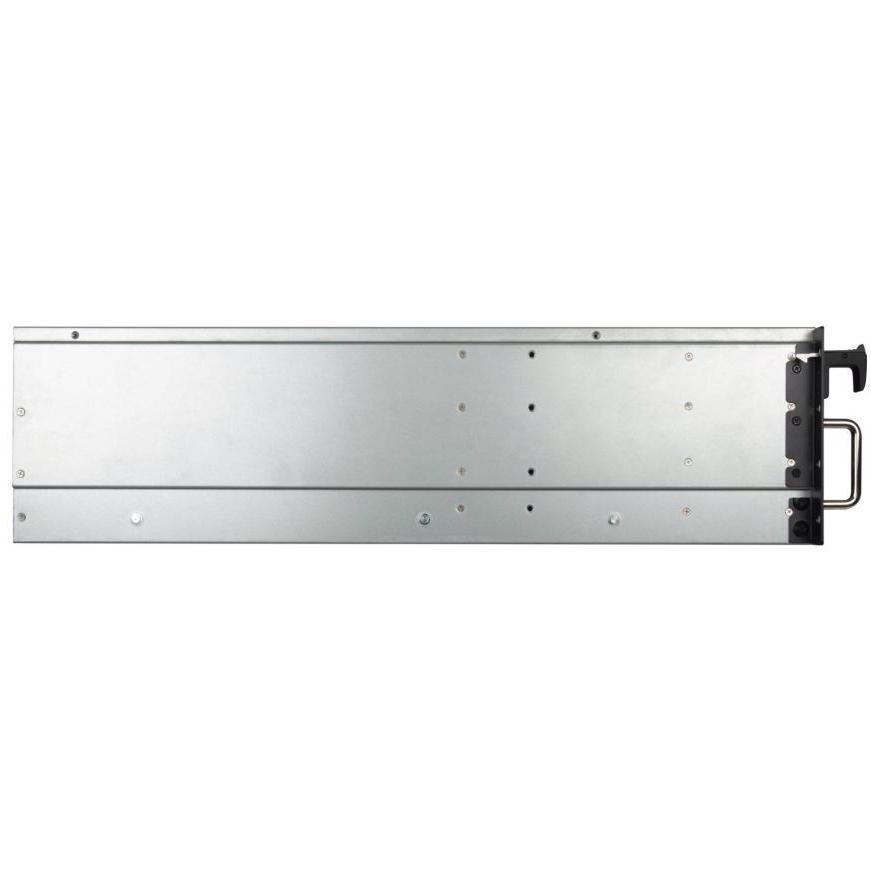 A large main feature product image of SilverStone RM43-320-RS 4U Rackmount Case