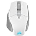 A product image of Corsair M65 RGB ULTRA WIRELESS Tunable FPS Gaming Mouse — White