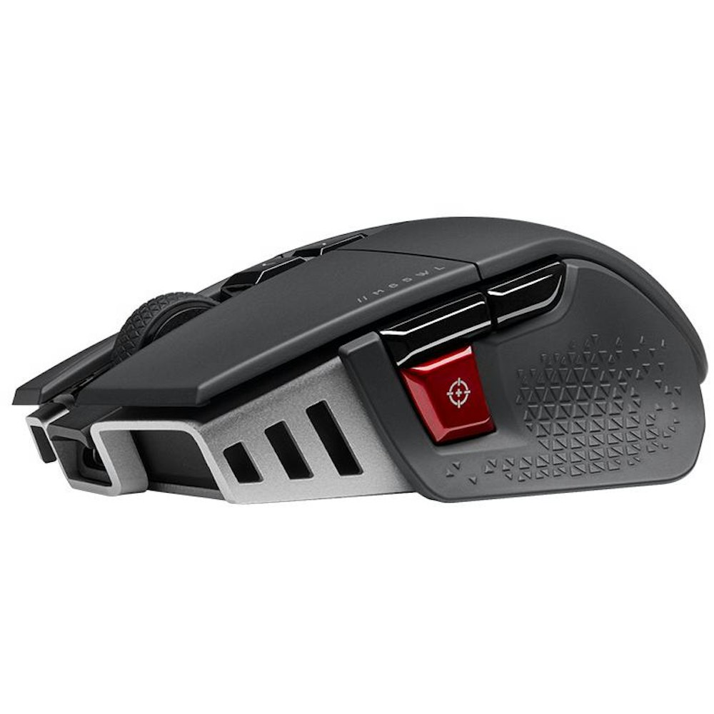 A large main feature product image of Corsair M65 RGB ULTRA WIRELESS Tunable FPS Gaming Mouse