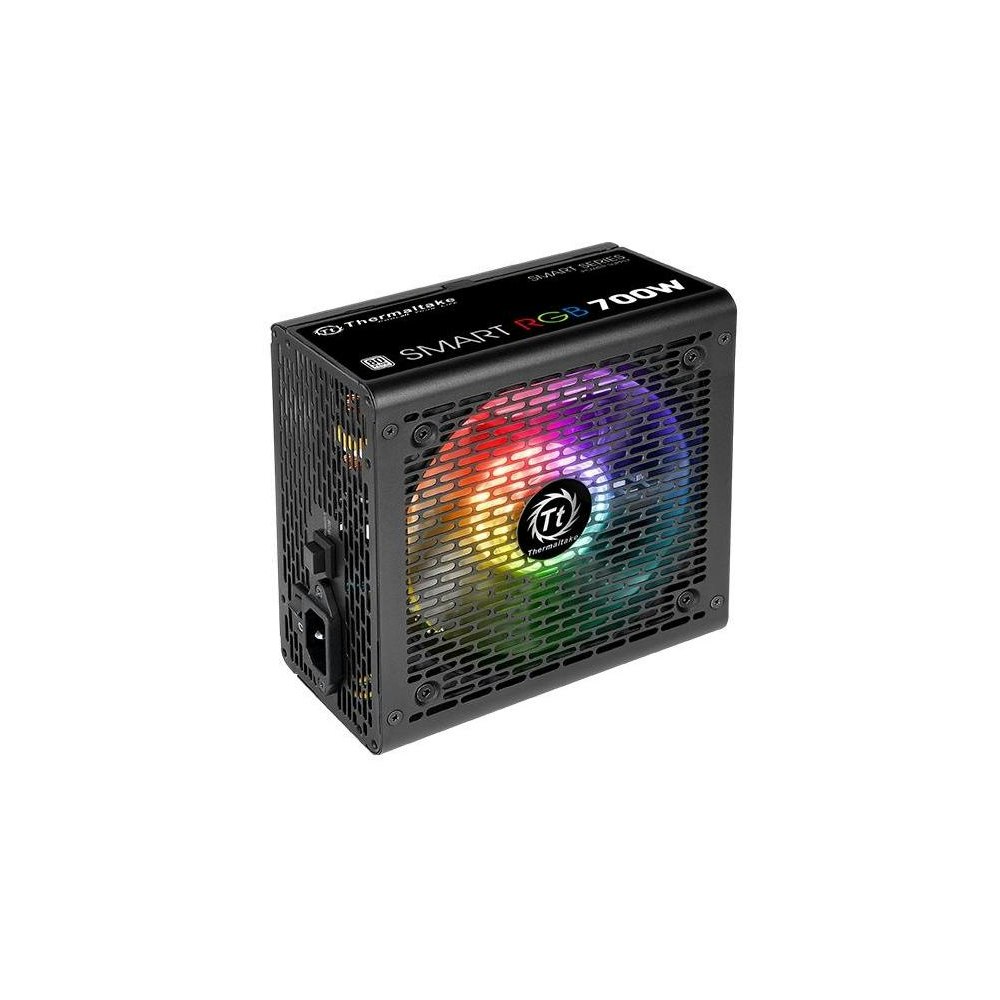 A large main feature product image of Thermaltake Smart RGB - 700W White ATX PSU