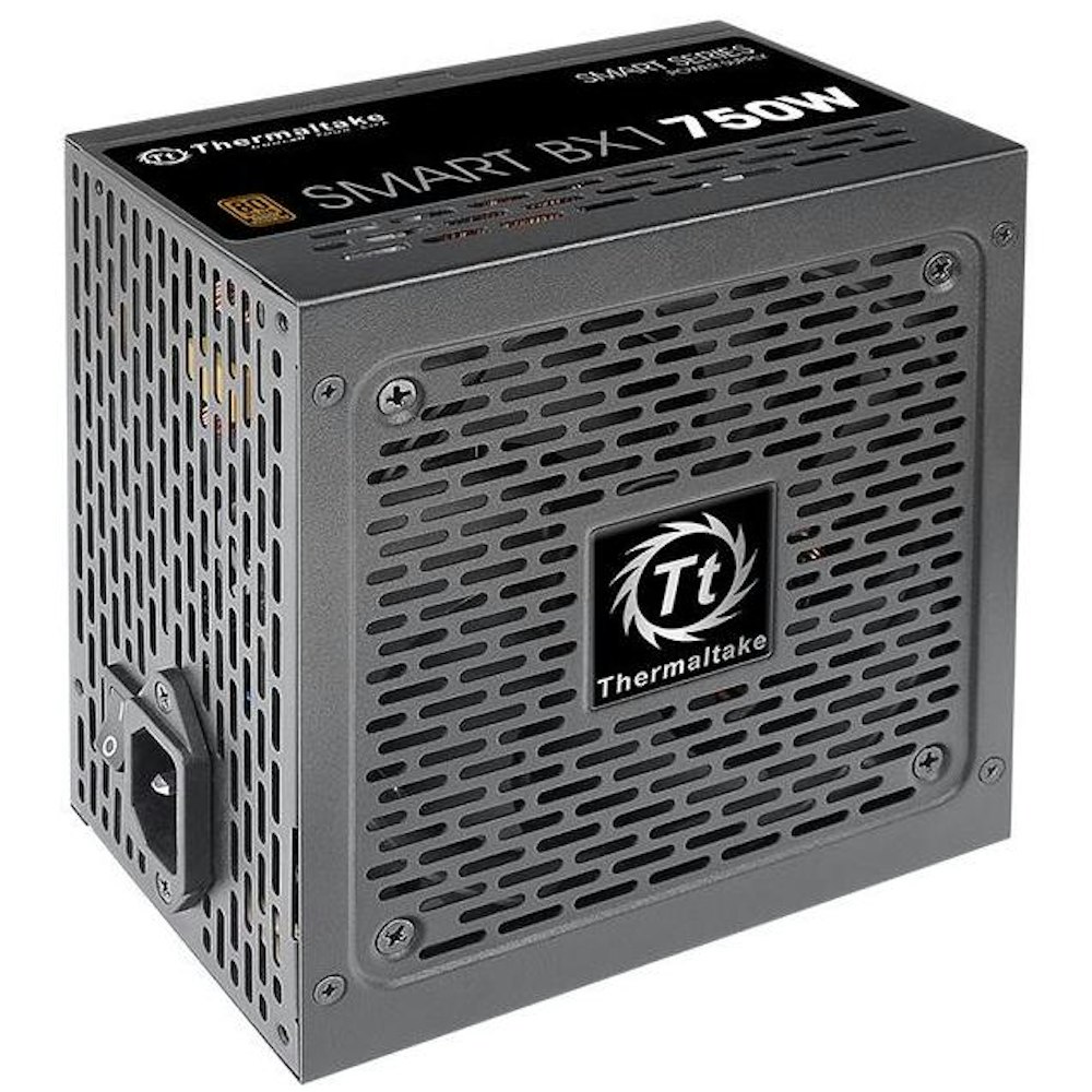 A large main feature product image of Thermaltake Smart BX1 - 750W 80PLUS Bronze ATX PSU