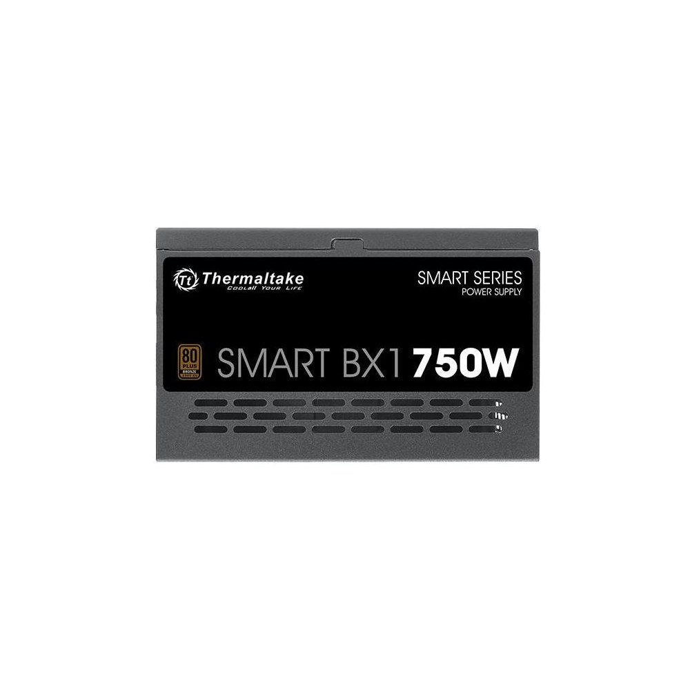 A large main feature product image of Thermaltake Smart BX1 - 750W 80PLUS Bronze ATX PSU