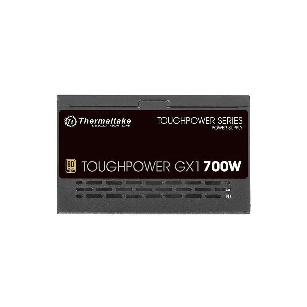 A large main feature product image of Thermaltake Toughpower GX1 - 700W 80PLUS Gold ATX PSU