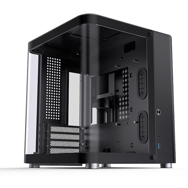 Jonsbo TK-1 mATX Case - Black | PLE Computers