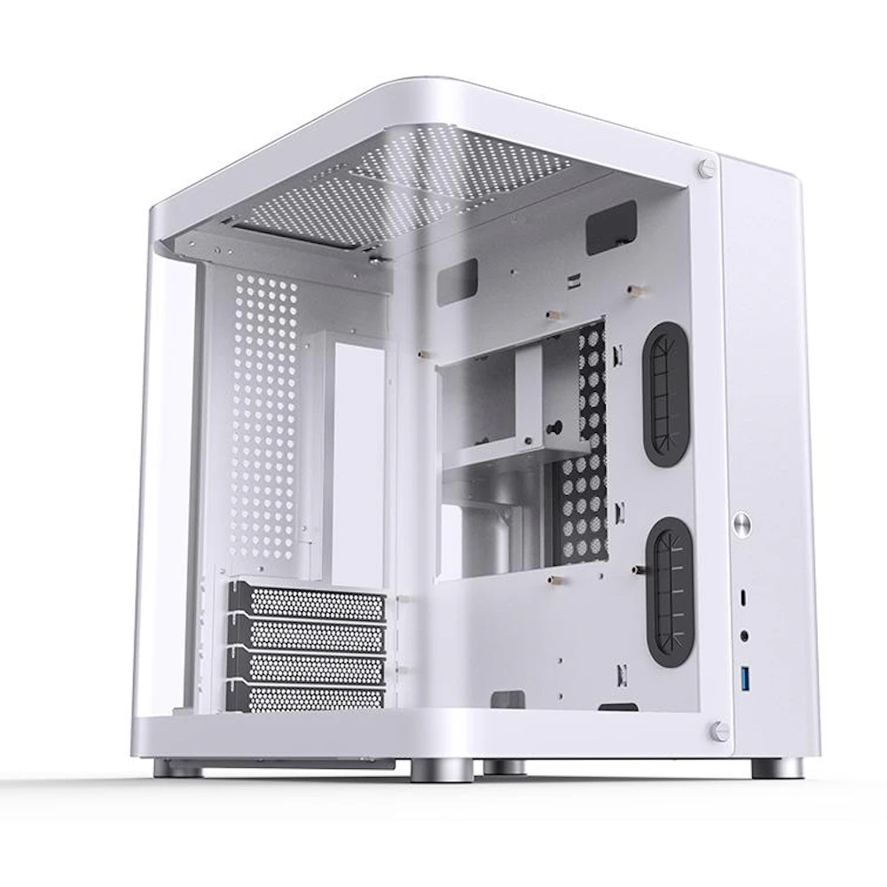 Jonsbo TK-1 Micro Tower mATX Case (White)