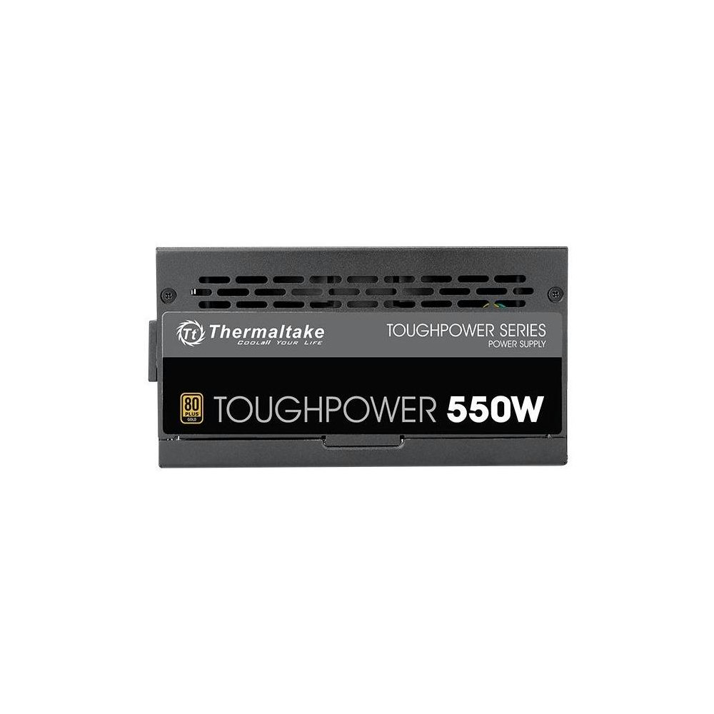 A large main feature product image of Thermaltake Toughpower - 550W 80PLUS Gold ATX Semi-Modular PSU