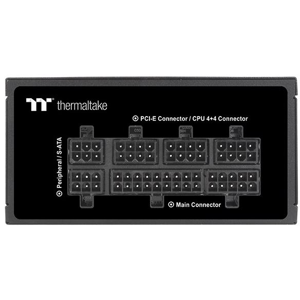 A large main feature product image of Thermaltake Toughpower SFX - 650W Gold SFX Modular PSU