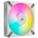A small tile product image of Corsair iCUE AF120 RGB ELITE 120mm PWM Triple Fan Kit - White
