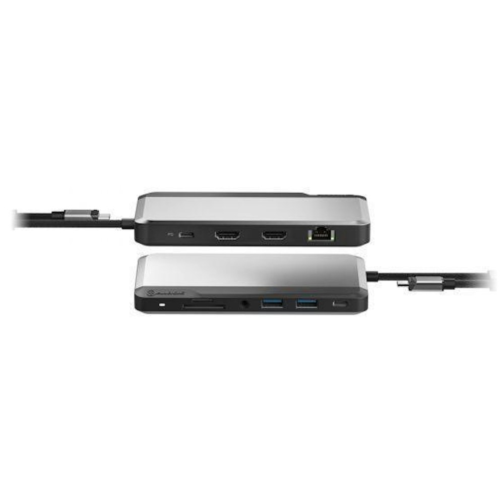A large main feature product image of ALOGIC MX2 Lite USB-C Dual Display Dock - HDMI Edition