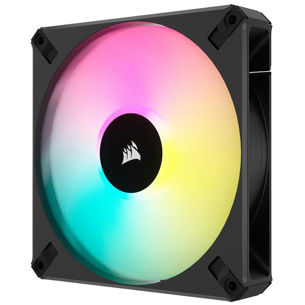 A large main feature product image of Corsair iCUE AF140 RGB ELITE 140mm PWM Fan