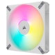 A small tile product image of Corsair iCUE AF140 RGB ELITE 140mm PWM Dual Fan Kit - White