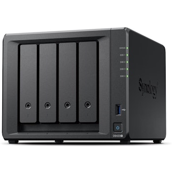 Product image of Synology Diskstation DS423+ Celeron Quad Core 4 Bay NAS Enclosure - Click for product page of Synology Diskstation DS423+ Celeron Quad Core 4 Bay NAS Enclosure