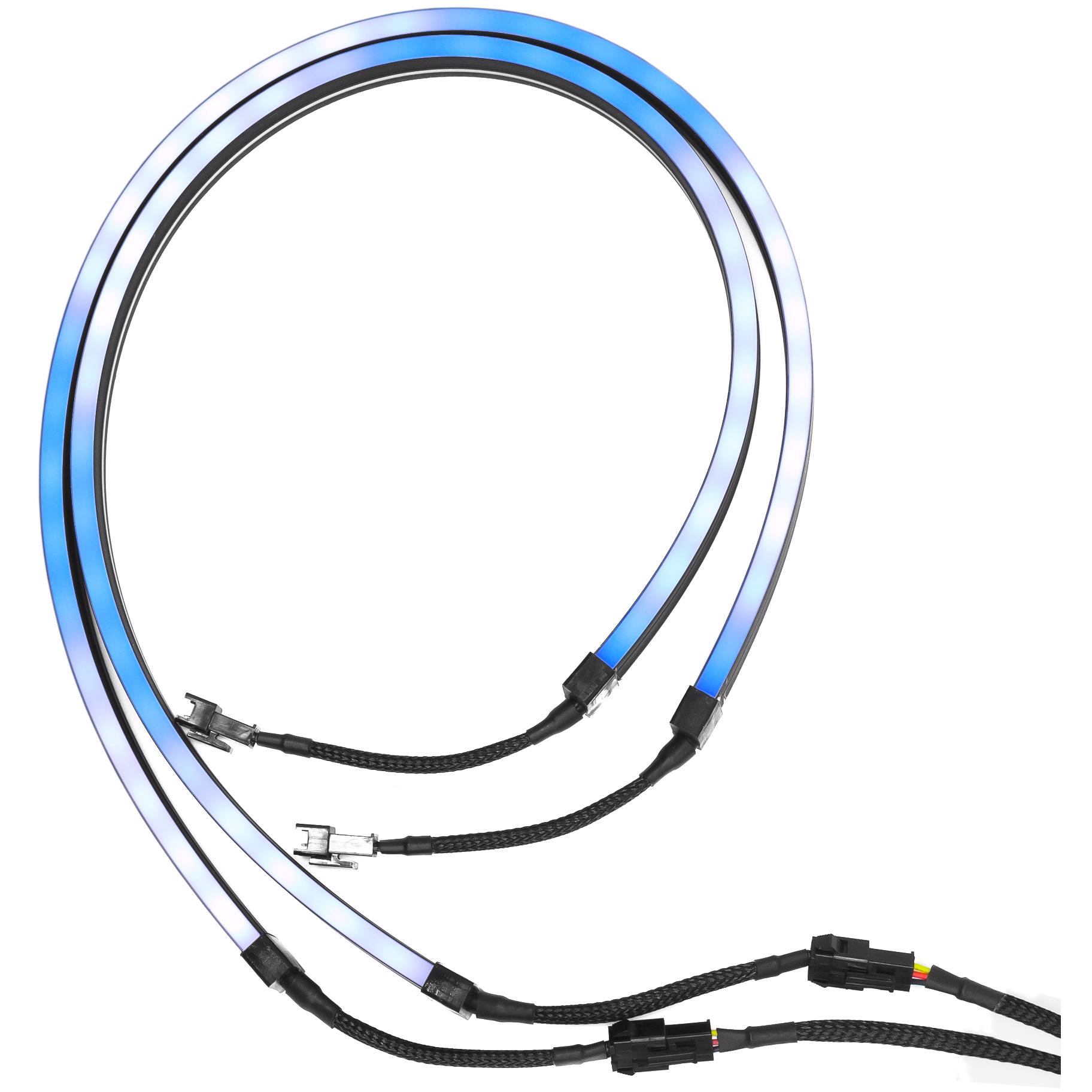 A large main feature product image of Gamerchief Neon ARGB LED Strip Kit 2x52cm 