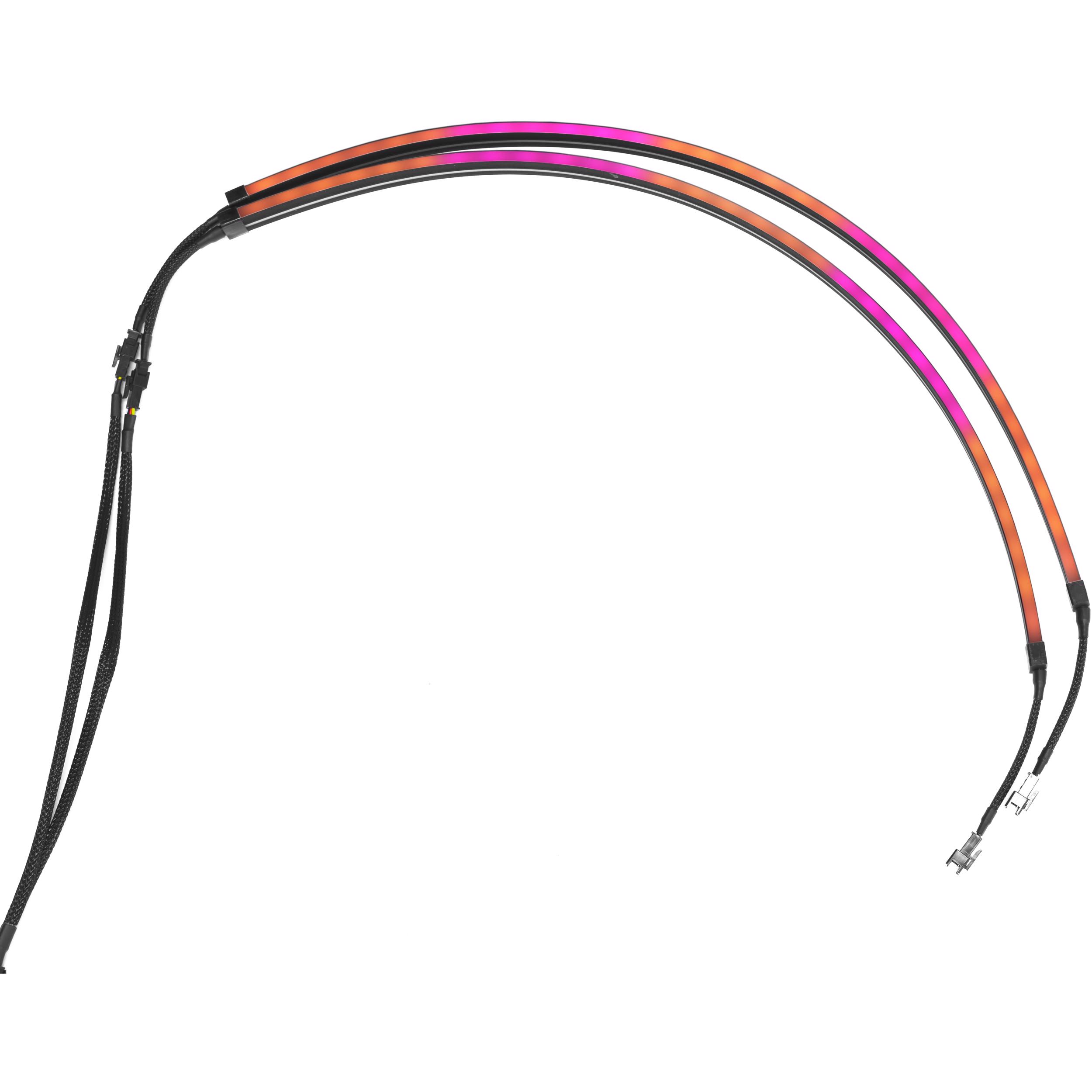 A large main feature product image of Gamerchief Neon ARGB LED Strip Kit 2x52cm 