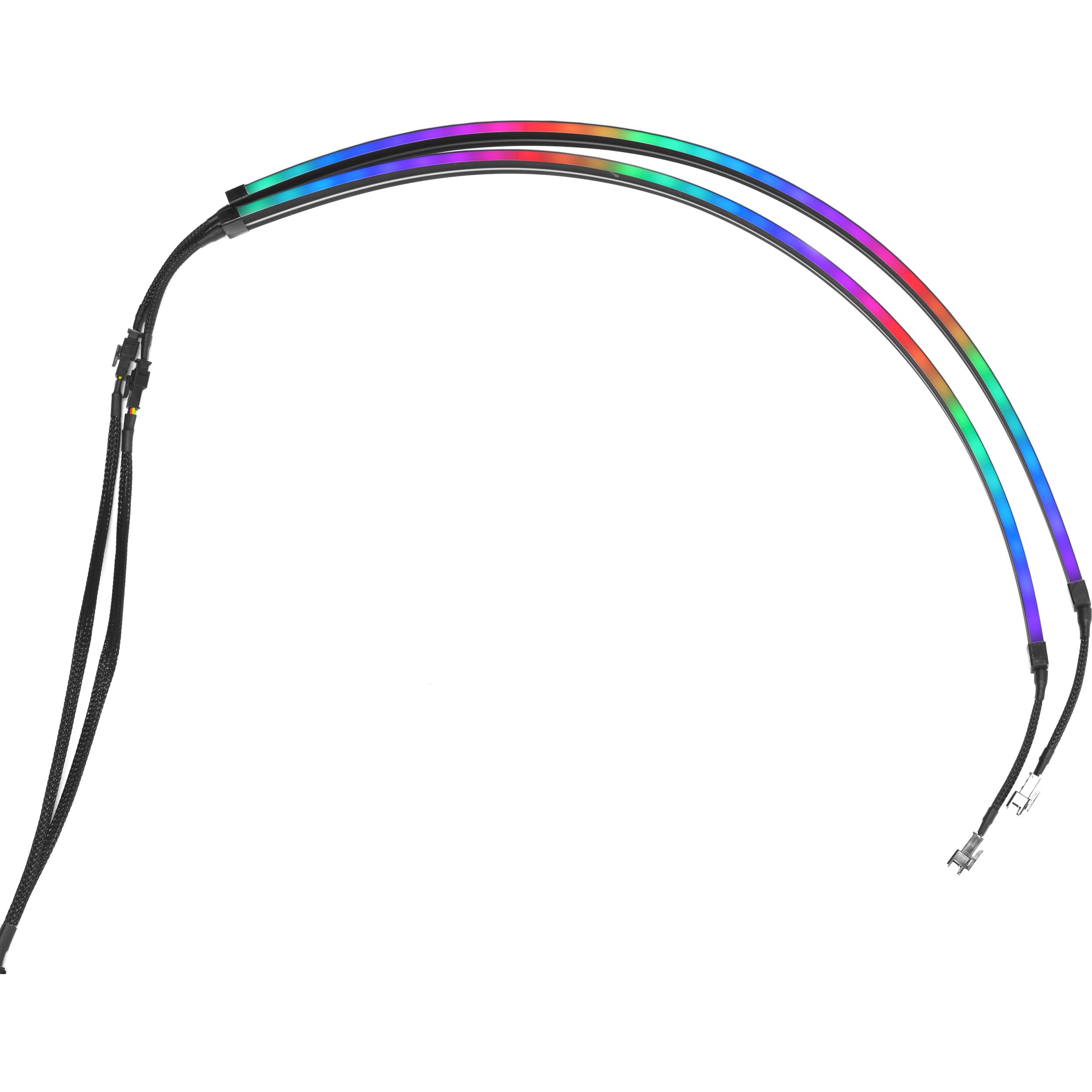 A large main feature product image of Gamerchief Neon ARGB LED Strip Kit 2x52cm 