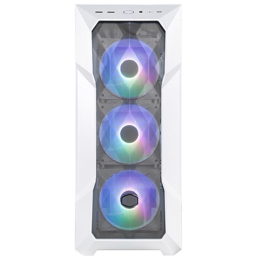 A large main feature product image of Cooler Master MasterBox TD500 Mesh ARGB V2 Mid Tower Case (White)
