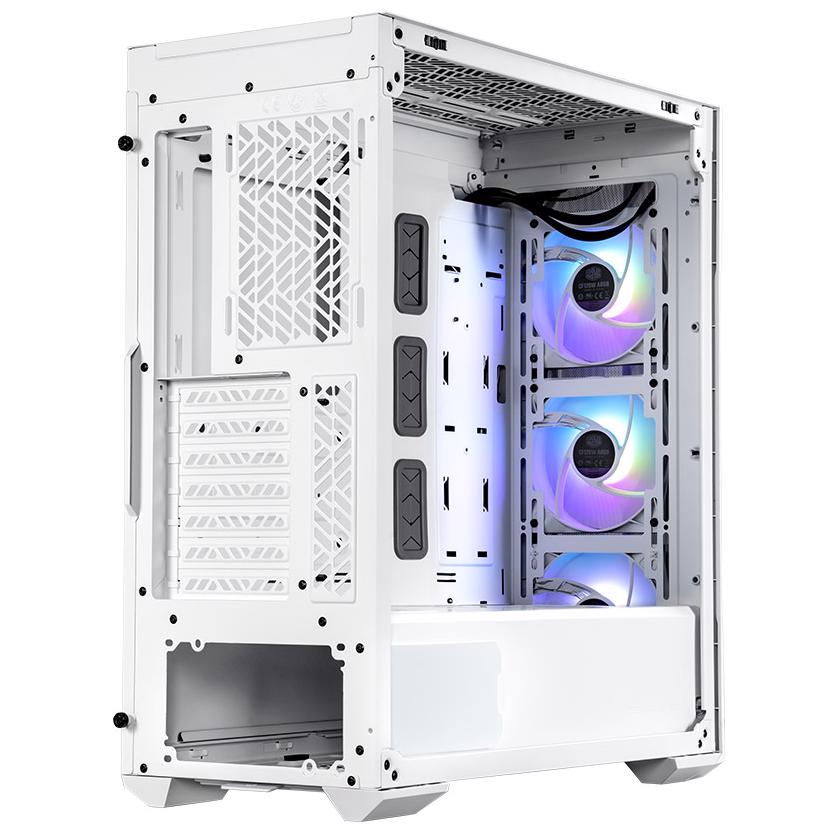 A large main feature product image of Cooler Master MasterBox TD500 Mesh ARGB V2 Mid Tower Case (White)