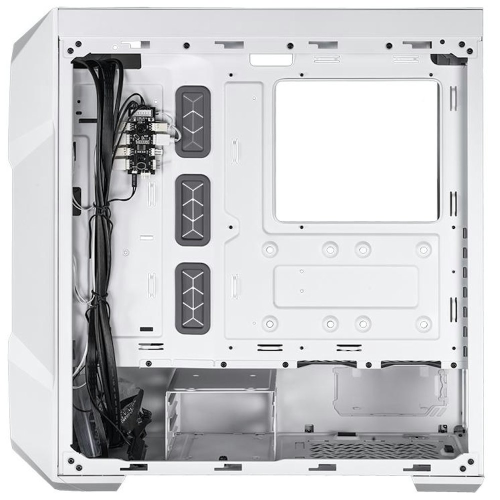 A large main feature product image of Cooler Master MasterBox TD500 Mesh V2 Mid Tower Case - White