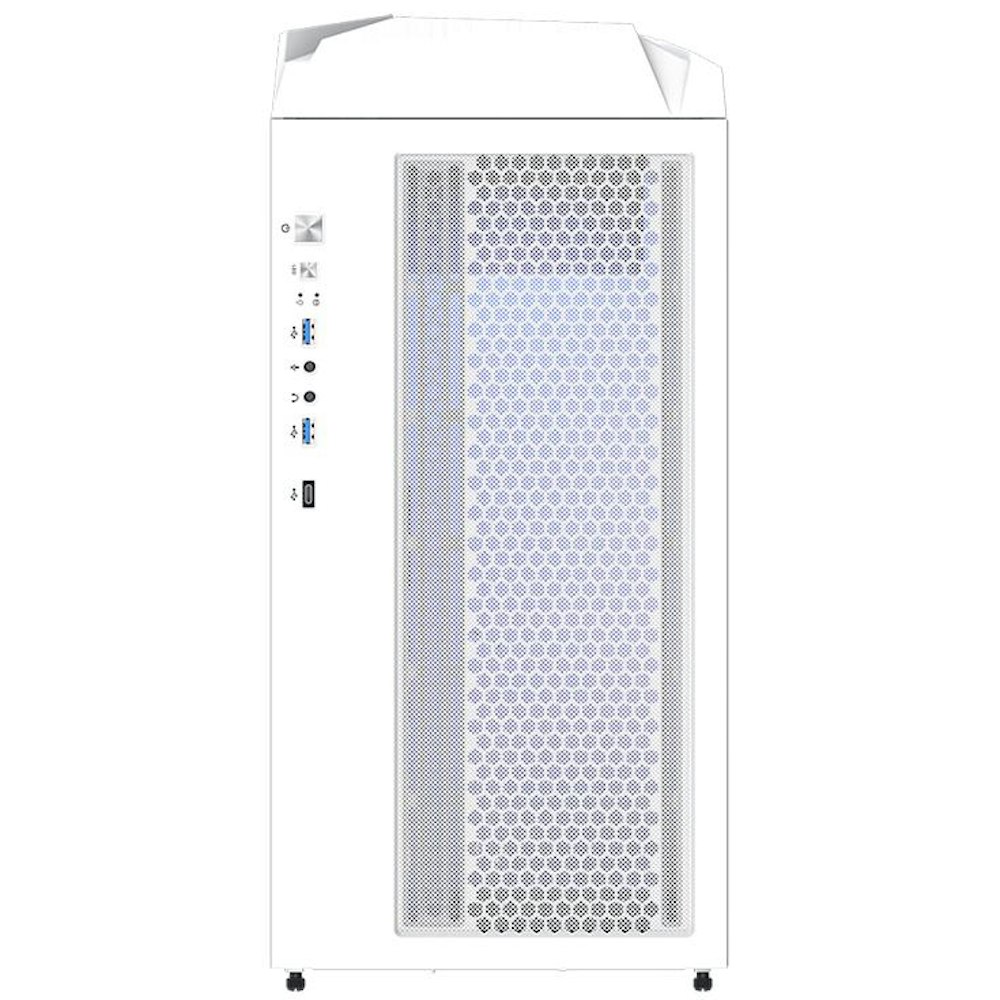 A large main feature product image of Gigabyte C301 Mid Tower Case - White