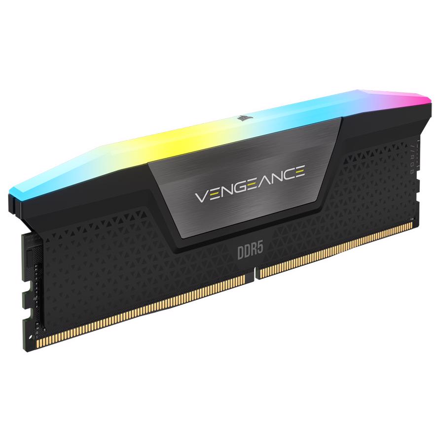 A large main feature product image of Corsair Vengeance RGB 32GB Kit (2x16GB) XMP DDR5-5600 C40