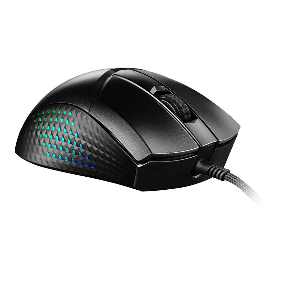 A large main feature product image of MSI Clutch GM51 Lightweight Gaming Mouse