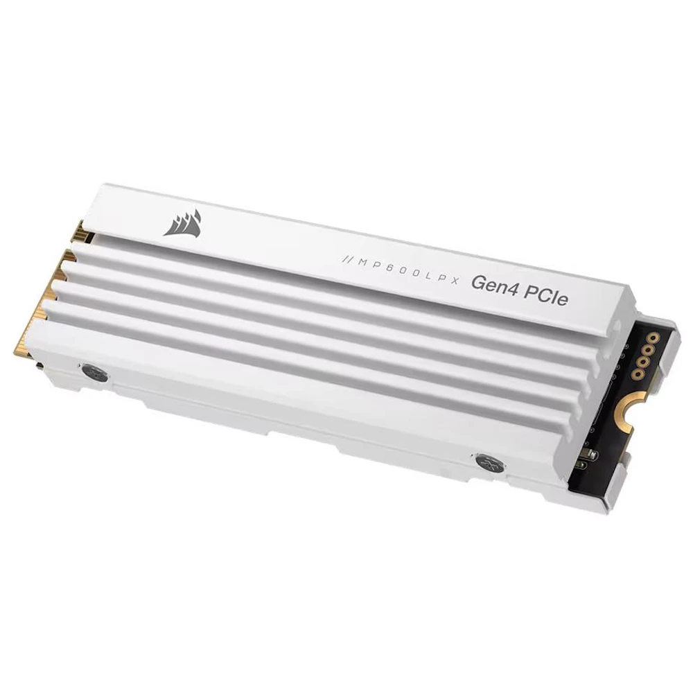 Corsair MP600 PRO LPX PCIe Gen4 NVMe M.2 SSD - 1TB (White)