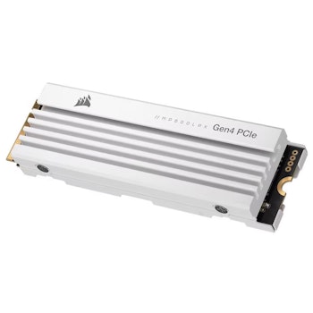 Product image of Corsair MP600 PRO LPX PCIe Gen4 NVMe M.2 SSD - 1TB White - Click for product page of Corsair MP600 PRO LPX PCIe Gen4 NVMe M.2 SSD - 1TB White