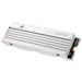 A product image of Corsair MP600 PRO LPX PCIe Gen4 NVMe M.2 SSD - 1TB White