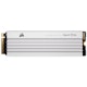 A small tile product image of Corsair MP600 PRO LPX PCIe Gen4 NVMe M.2 SSD - 2TB White