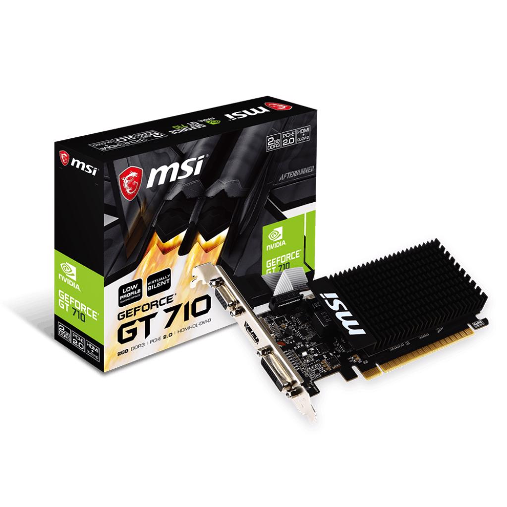 MSI GeForce GT 710 2GB DDR3 PLE Computers