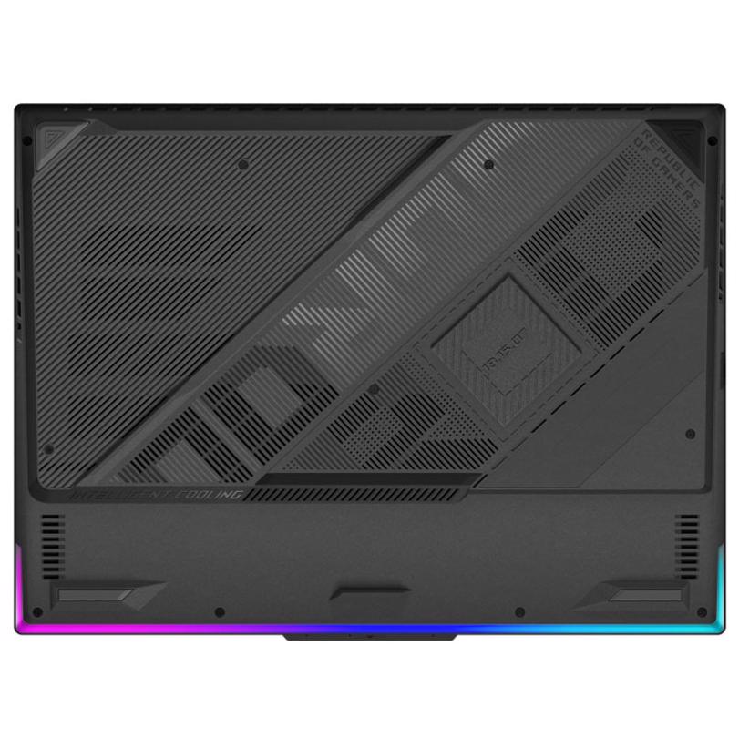 A large main feature product image of ASUS ROG Strix G16 (G614) - 16" 240Hz, 13th Gen i7, RTX 4060, 16GB/512GB - Win 11 Notebook