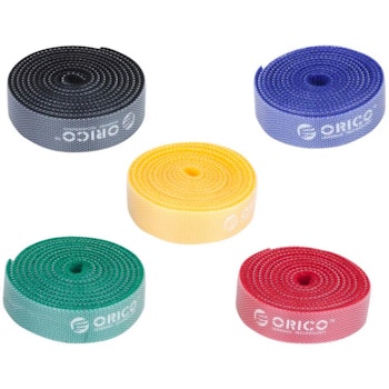 Product image of ORICO 1M Reusable & Dividable Hook & Loop Cable Ties - Click for product page of ORICO 1M Reusable & Dividable Hook & Loop Cable Ties