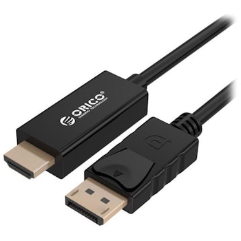 Product image of ORICO Displayport to HDMI Cable - 1.8m - Click for product page of ORICO Displayport to HDMI Cable - 1.8m