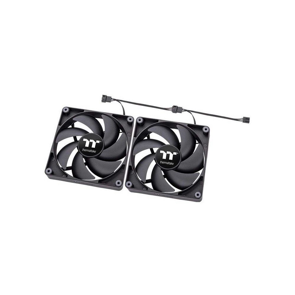 A large main feature product image of Thermaltake CT140 - 140mm PWM Cooling Fan (2 Pack)
