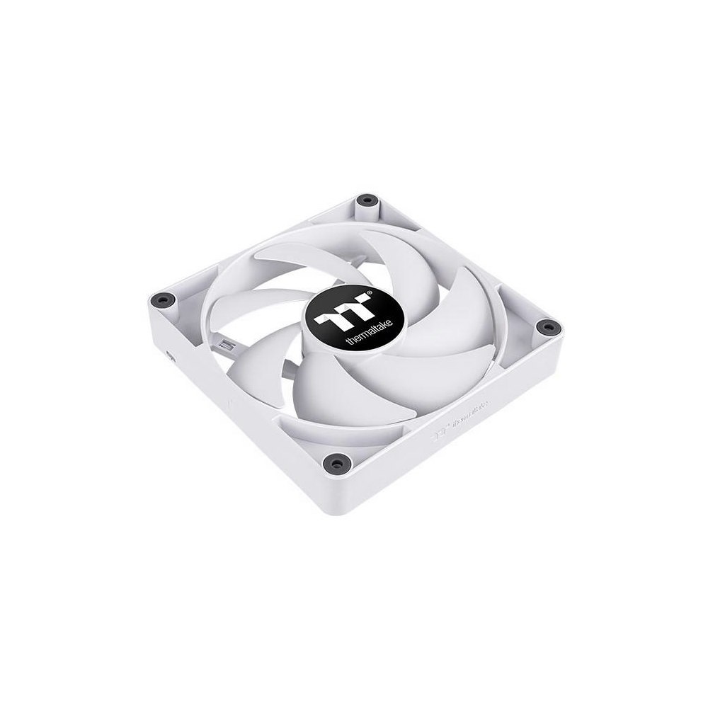 A large main feature product image of Thermaltake CT140 - 140mm PWM Cooling Fan (2 Pack, White)