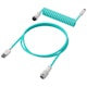 A small tile product image of HyperX Coiled Cable - Light Green