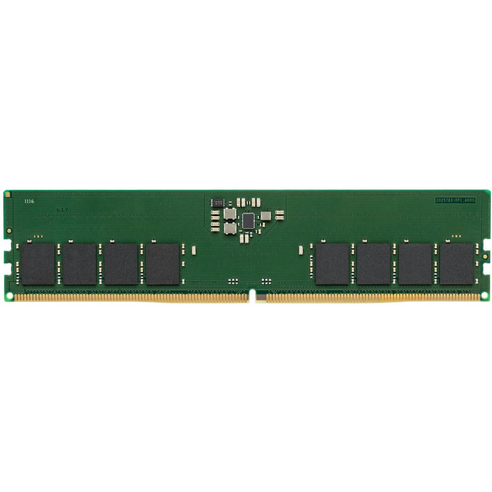 A large main feature product image of Kingston 16GB Single (1x16GB) DDR5-5600 C46