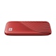 A small tile product image of WD My Passport Portable SSD - 500GB Red