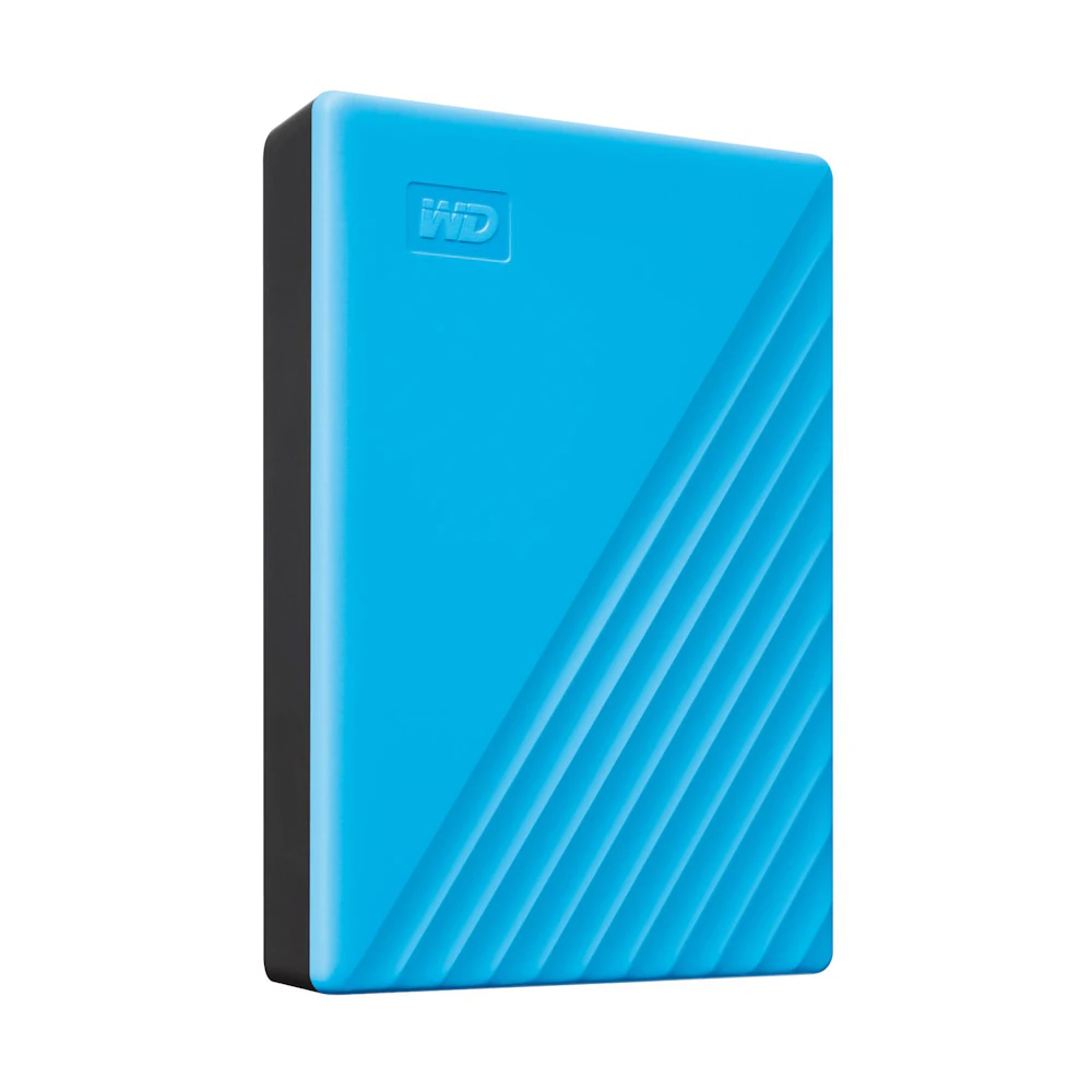 WD My Passport Portable HDD - 4TB Blue