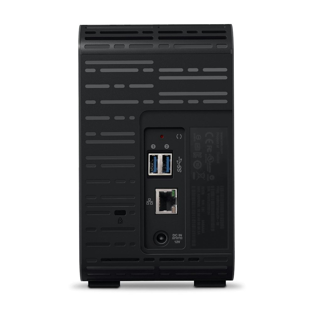 A large main feature product image of WD My Cloud Expert EX2 Ultra 24TB 2 Bay NAS Enclosure