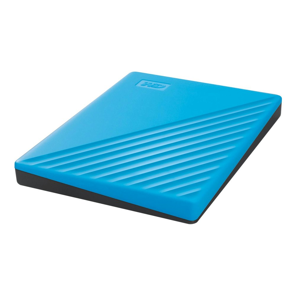 A large main feature product image of WD My Passport Portable HDD - 2TB  Blue