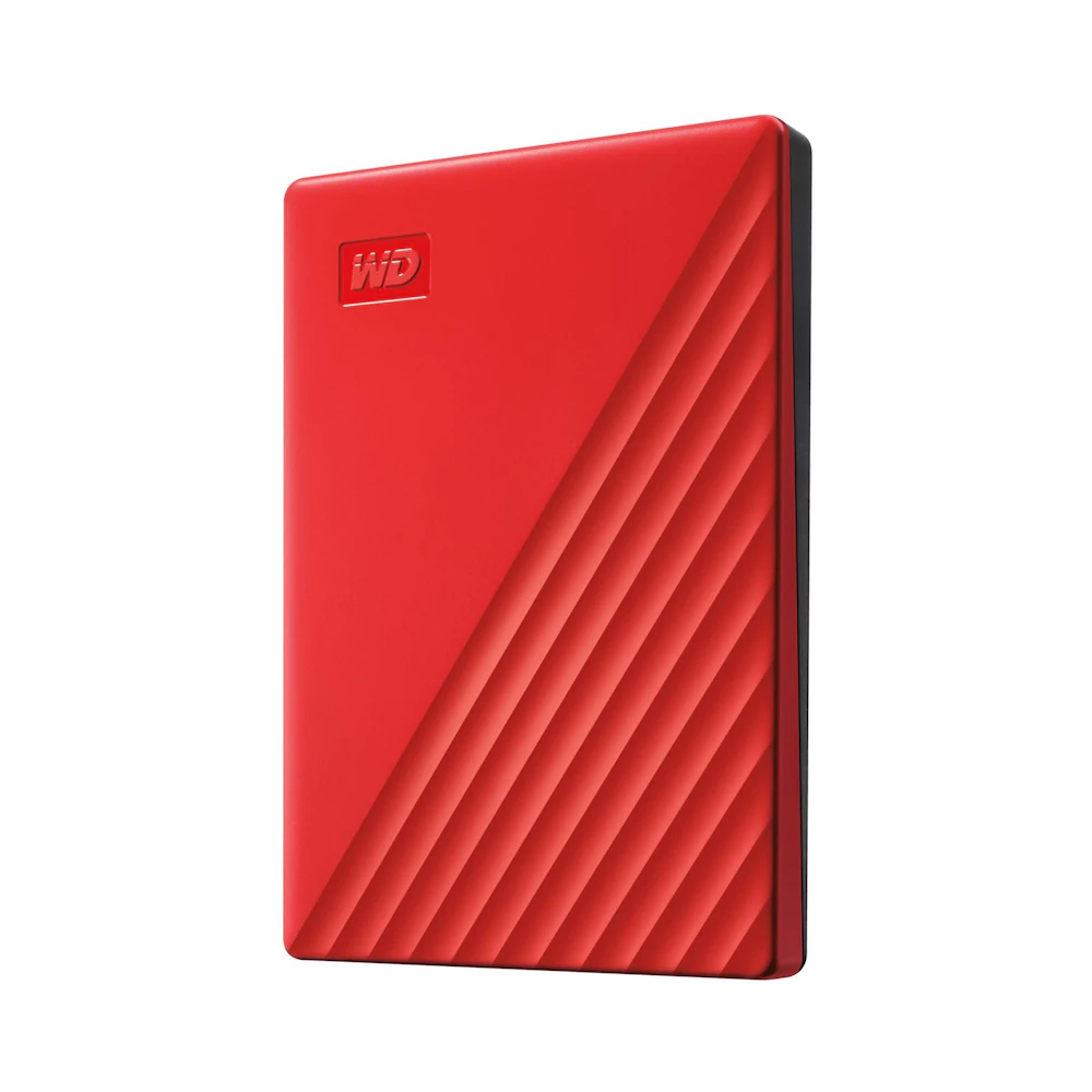WD My Passport USB 3.0 Portable 2.5" External HDD - 2TB Red