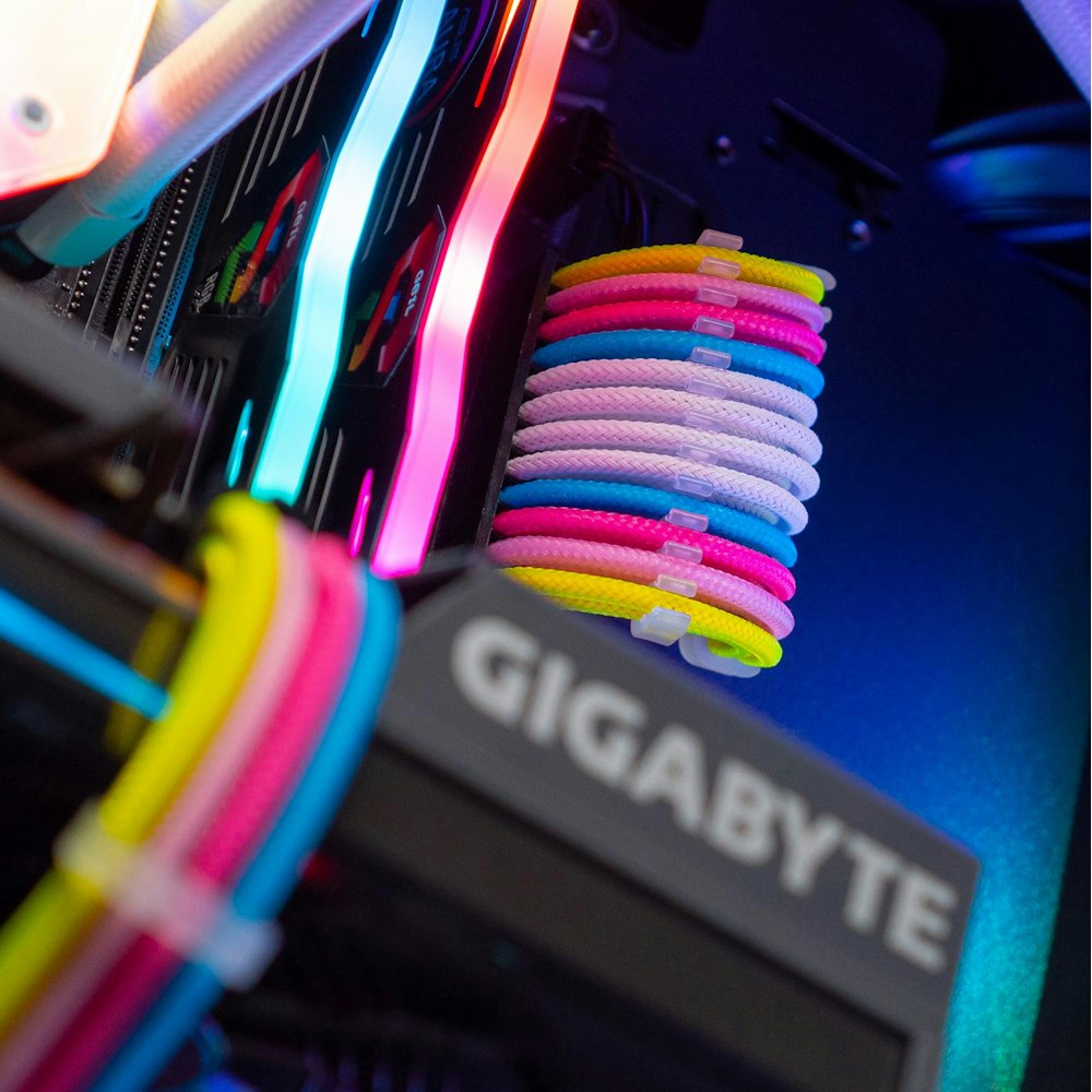 A large main feature product image of GamerChief Sleeved Cable Bundle