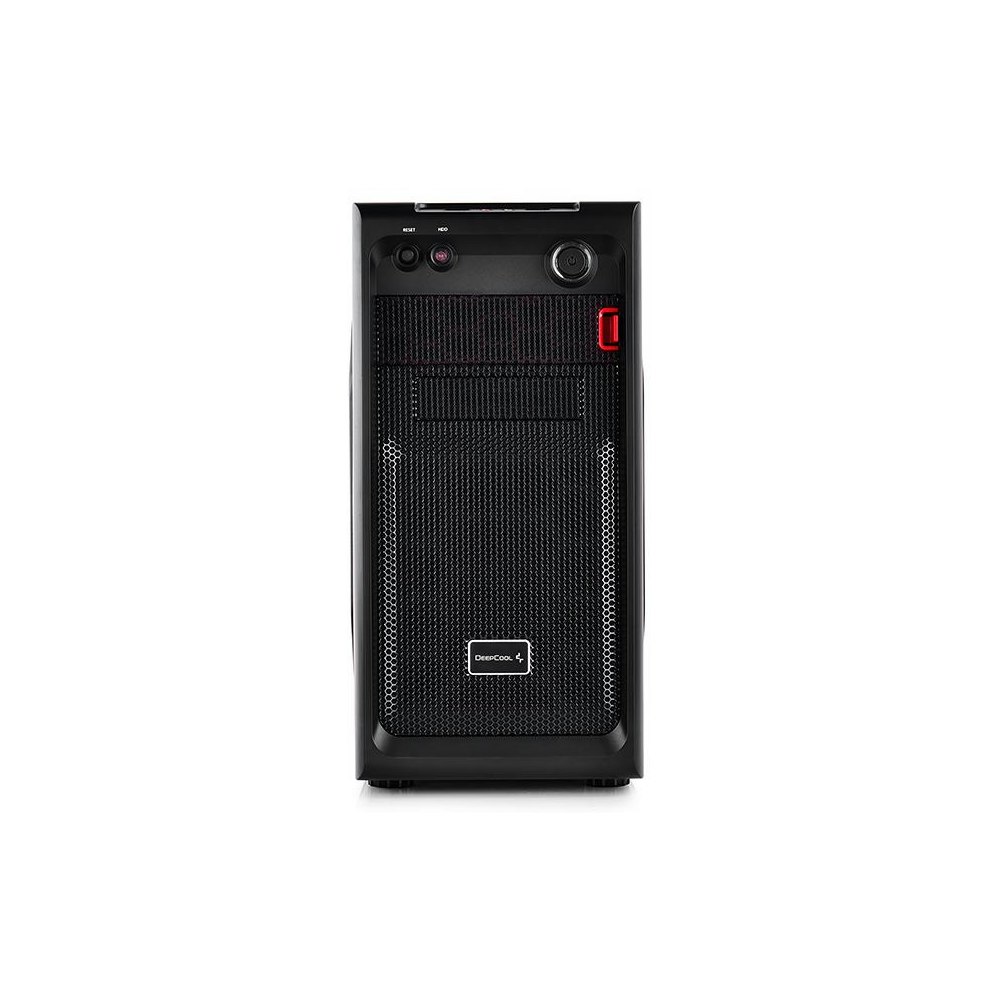 A large main feature product image of DeepCool SMARTER Micro Tower Case - Black
