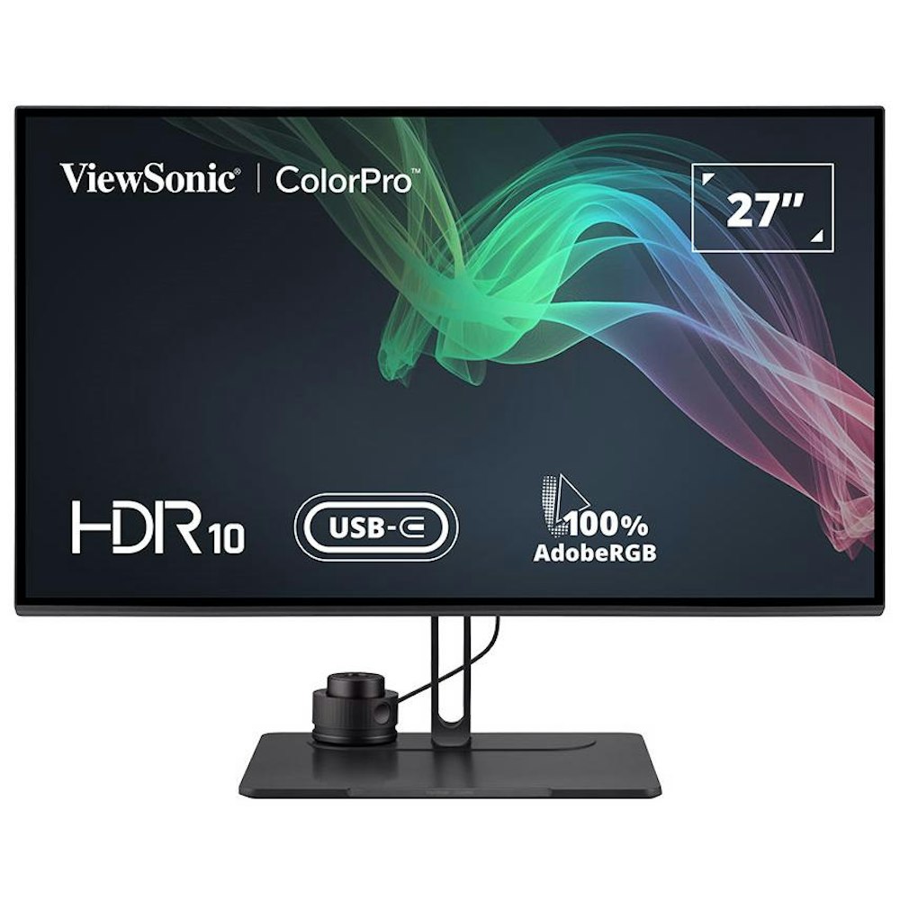 A large main feature product image of ViewSonic ColorPro VP2786-4K 27" UHD 60Hz IPS Monitor 