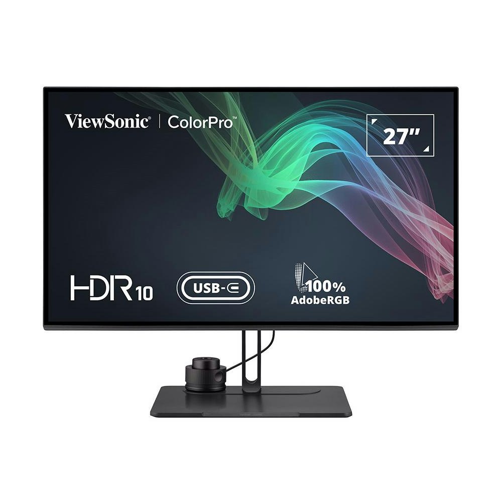 A large main feature product image of Viewsonic ColorPro VP2786-4K 27" UHD 60Hz IPS Monitor 